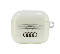 Audi IML Geometric Pattern AirPods 3 Cover White - AU-IMLAP3-A6/D3-WE