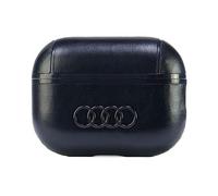 Audi Leather Big Logo AirPods Pro 2 Cover Black - AU-APP2-GT/D3-BK