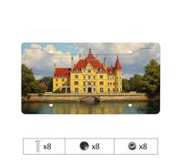 Audi License Plate Frame Grand Castle By The River License Plate Bmw License Plate Frames License Plate Frames Blac