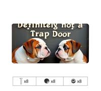 Audi License Plate Frame Two Puppies: Definitely Not A Trap Door License Plate Bmw License Plate Frames License Plate Frames Blac