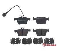 BREMBO Brake Pad Set Rear Without Accessories Fits Audi A3 Q3 TT Seat Ateca