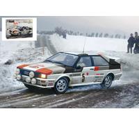 Audi Quattro Rally Monte Carlo 1981 Plastic Kit 1:24 Model ITALERI