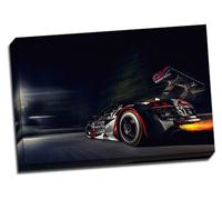 Audi R8 Race Car Canvas Art Print Poster 30"X 20" Inches