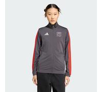 adidas Women's AUDI FORMULA ONE TEAM DNA TRACK TOP, utility black, M