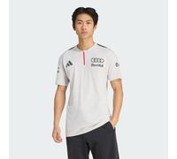 adidas Men Audi Formula one Team Engineers & Marketing Polo Short Sleeve White s