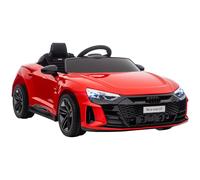 HOMCOM Audi RS e-tron GT Licensed Kids Electric Ride On Car 12V for 3-5 years in Red HOMCOM Red