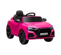 Audi RS Q8 6V Kids Electric Ride On Car Toy w/ Remote Control Pink HOMCOM