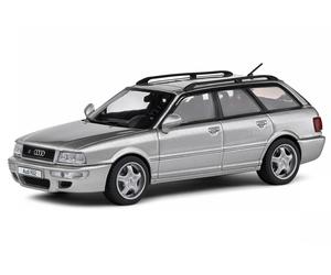Audi RS2 Avant = Audi 80 B4 Avant silver diecast model car S4310104 Solido 1:43