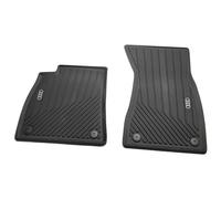Audi Rubber Car Rugs, TPE with 20% Recyclate, Black, Front, Compatible with Audi A5/S5 (B10 FU) from 2024