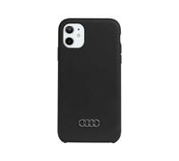 Audi silicone case, black - iPhone 12 / 12 Pro