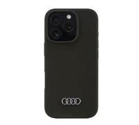 Audi Silicone Hardcase for iPhone 16 Pro 6.3" Black - AU-LSRIP16P-Q3/D1-BK