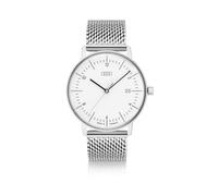 Audi Silver White Analog Quartz Watch Elegant Design Unisex Adult