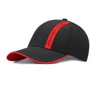 Audi Sport Cap - Black/Red - Genuine Audi - 3132102200