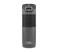 Audi Stainless Steel Insulated Mug Gray 3292500100 VAG OEM New Genuine