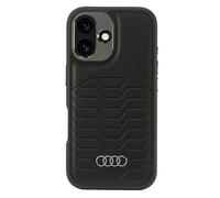 Audi Synthetic Leather Hardcase with MagSafe for iPhone 16 6.1" Black