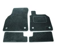 Audi TT 2014+ onwards 4 Piece Set Car Mats UK-Made Tailored Fit Carpet Floor Mats Full Coverage Compatible Accessory Black Trim