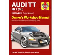 Audi TT Mk2 (8J) 2007 to 2014 Petrol & Diesel : Owners Workshop Manual - Now includes additional online repair data