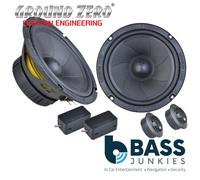 Audi TT MK2 Ground Zero 300 Watts 6.5" Component Kit Rear Side Car Speaker Kit