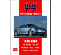 Audi TT Performance Portfolio 1998-2006 (Brooklands Books Road Test Series): A Collection of Articles Covering Road and Comparison Tests, History and ... V6, Quattro, DSG, Sport, Coupe and Roadster