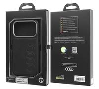 Audi TT Synthetic Leather Case with MagSafe for iPhone 17 Pro 6.3" Black - AU-TPUPCIP17P-TT/D1-BK