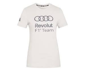 Audi women's T-shirt Formula One Team DNA Graphic Blanc L