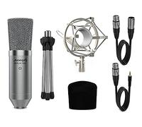 Audibax Berlin 1800 Silver Edition Pack Microphone Studio Large Diaphragm