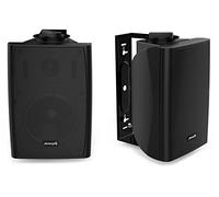 Audibax | Elipse 6" Speakers HiFi & Sound 2Way Wall Bracket Black Pair Power 50 W Frequency: 70 Hz 20 KHz Dimensions: 21 x 30 x 18 cm Weight 3.4 Kg