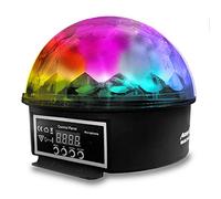 Audibax, Magic Ball Mini Stars, LED Spotlight, High Brightness, 6 x 3W RGBAW Disco Lights for Home Small Night Lodges, DMX Control, Flashing Music