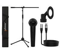 Audibax Mic Kit Black - Cardioid Dynamic Microphone