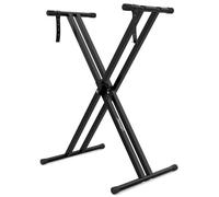 Audibax Onyx 120 Soporte Tijera Doble para Teclado (Yamaha, Casio, Roland, Korg)