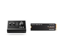Audient Audio Interface iD14 MKII, 2 Class-A Microphone Preamps & WD_BLACK SN850X NVMe SSD 2TB, internal SSD, Gaming storage,Gen4 PCIe, M.2 2280, up to 7300 MB/s read speed, 6,600 write speed, black