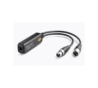 Audinate AES3. Connector 1: 4 x XLR (3-pin) Connector 1 gender: Male Connector 2: RJ-45 Connector 2 gender: Female Product colour: Black