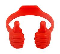 Audinpu Thumbs Up Mobile Phone Stand, Universal Adjustable Phone Holder Cell Phone and Tablet Bed Desk Movie Watching Cradle Bracket
