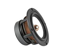 Audio 4 Inch Full Range Speaker 4 8 Ohm 30W Hifi Treble Mediant Bass Desktop Bookshelf Music Sound Loudspeaker 1PC(Round 8 Ohm 30W)