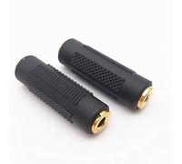Audio Adapter 3.5mm Stereo Female to Female Coupler Audio Adapter Connector Extended Jack Clever treatment