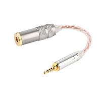 Audio Adapter Cable for ZX300A , Male to Female Headset Conversion Cable, 2.5mm Audio Connection Line with Oxygen - Free Copper Wire, Enhanced Sound Texture for Clear and Sm (2.5 balanced revolution