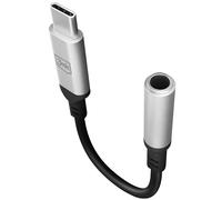 Audio adapter USB C male to Jack 3.5mm female / Silver