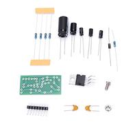 Audio Amplifier Board, 2 Sets of Amplifier Board Kits Mono Tda2030a Audio Accessories 18 Watt Electronic Components, 18W DC 9V-24V 25mA 4Ω-8Ω 94db-106db