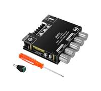 Audio Amplifier Board, Treble Bass Control, Speaker Sound System, High Power Output Module, Stable Signal Performance, Clear Stereo Audio Quality for Home Car Workshop Outdoor Gamers Garage DIY Use