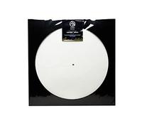 AUDIO ANATOMY - Slipmat Leather - White - Diameter 295 Mm - Thickness - N600z