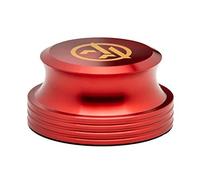 AUDIO ANATOMY: STABILIZER - DIAMETER: 80MM - HEIGHT: 40MM - WEIGHT: 416G. RED