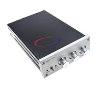 Audio BA10C TPA5613 Hifi 2.1 Bluetooth 4.0 75W*2+150W Subwoofer Digital Audio Power Amplifier Aluminum (silver without Bluetooth)