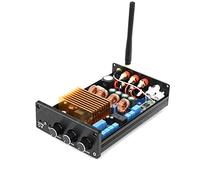 Audio BA10C TPA5613 Hifi 2.1 Bluetooth 4.0 75W*2+150W Subwoofer Digital Audio Power Amplifier Aluminum (black-5.0 Bluetooth)