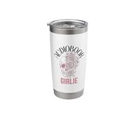 Audio Book Lovers Women Dark Romance Spicy Books Skeleton Stainless Steel Insulated Tumbler