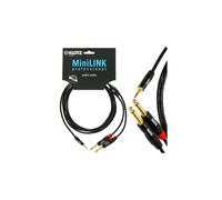 Audio Cable 3.5mm Stereo to 2x 6.3mm Jack KY5-300