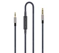 Audio Cable Replacement - Compatible with AKG N60 N60NC Y45BT Y50 Y50BT Y40 Y55 K845BT K840KL Headphone and Samsung Galaxy Huawei Android with in-Line Mic Remote Volume Control
