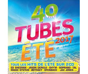 Audio Cd - 40 Tubes Ete' 2017 (2 Cd) (1 CD)