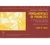 Audio CDs to accompany Fundamentals of Phonetics: A Practical Guide for Students