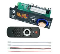 Audio Control Module | MP3 Decoding Board - 2x80W Car Broadcast Circuit for FM Radio USB Interface Digital Tube Display Most Vehicle RV Truck