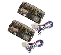 Audio Converter Subwoofer Amplifier Speaker Level to Line Level Converter Convertidor Car Audio Speaker Wire to Adapter High to Low Car Abs